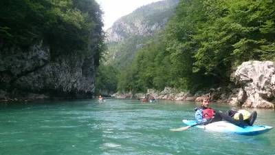 Dans les gorges, fin de la première journée